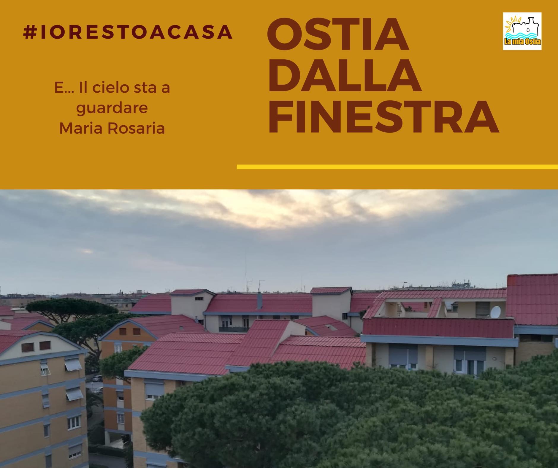 Ostia dalla finestra: mese di marzo